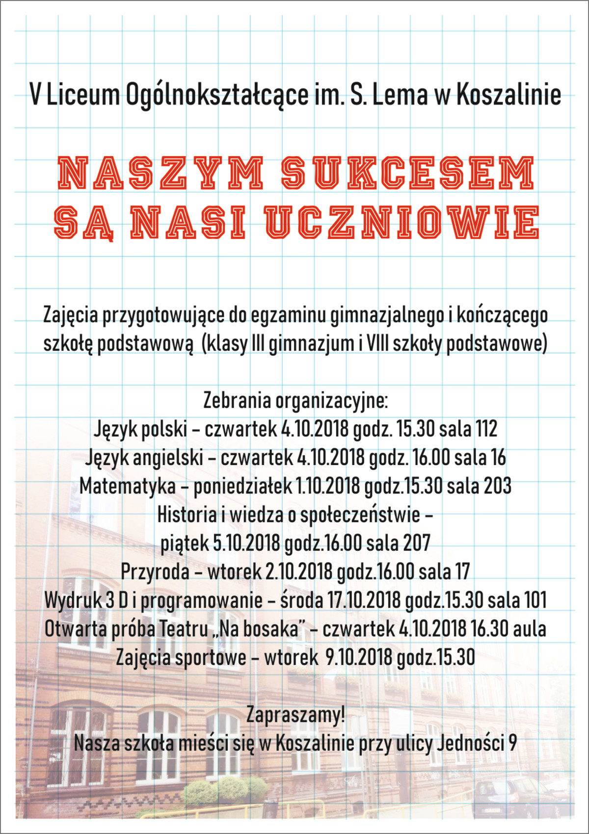 Naszym Sukcesem Są Nasi Uczniowie
