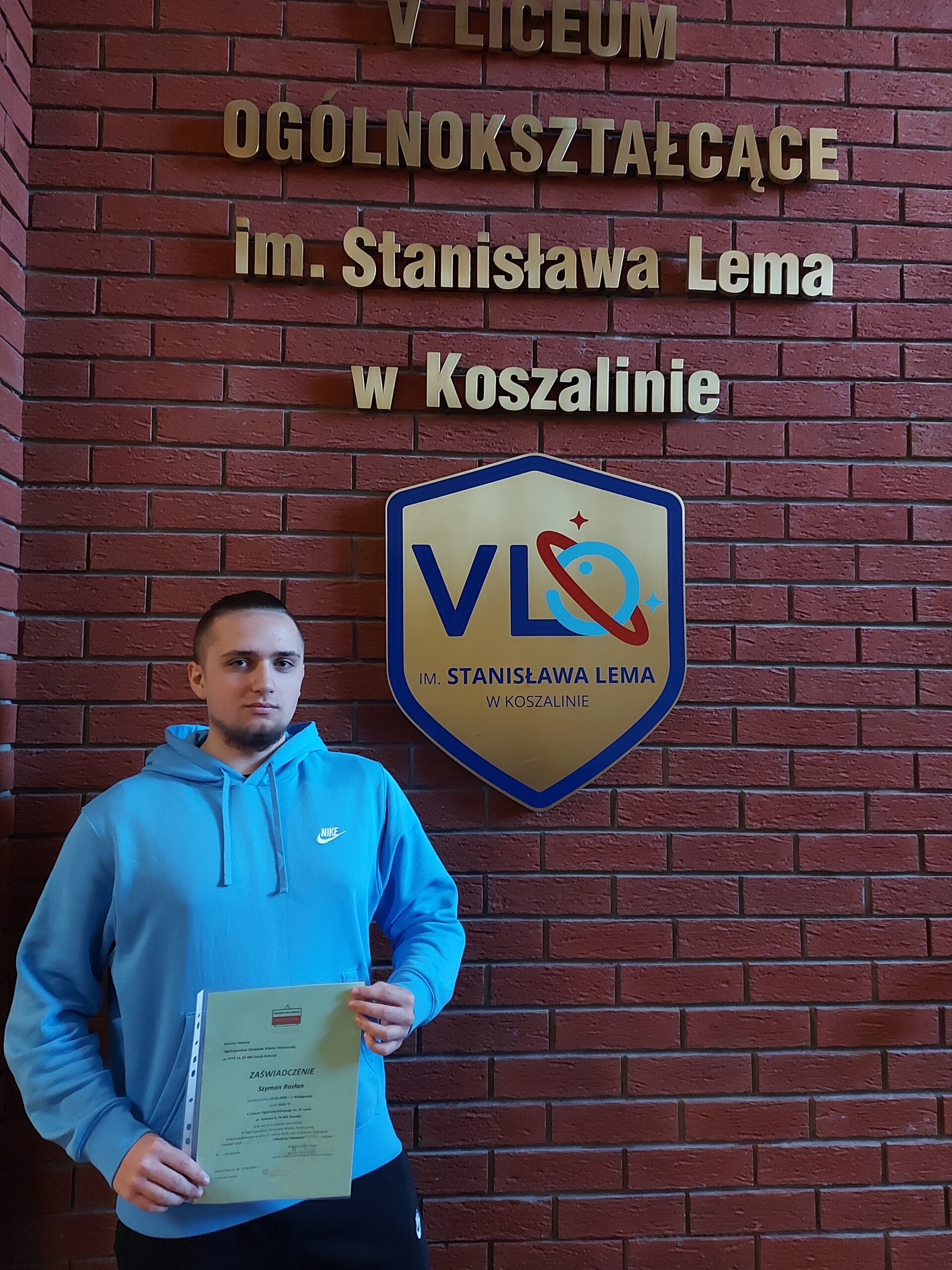 Sukces Szymona w ogólnopolskich olimpiadach historycznych