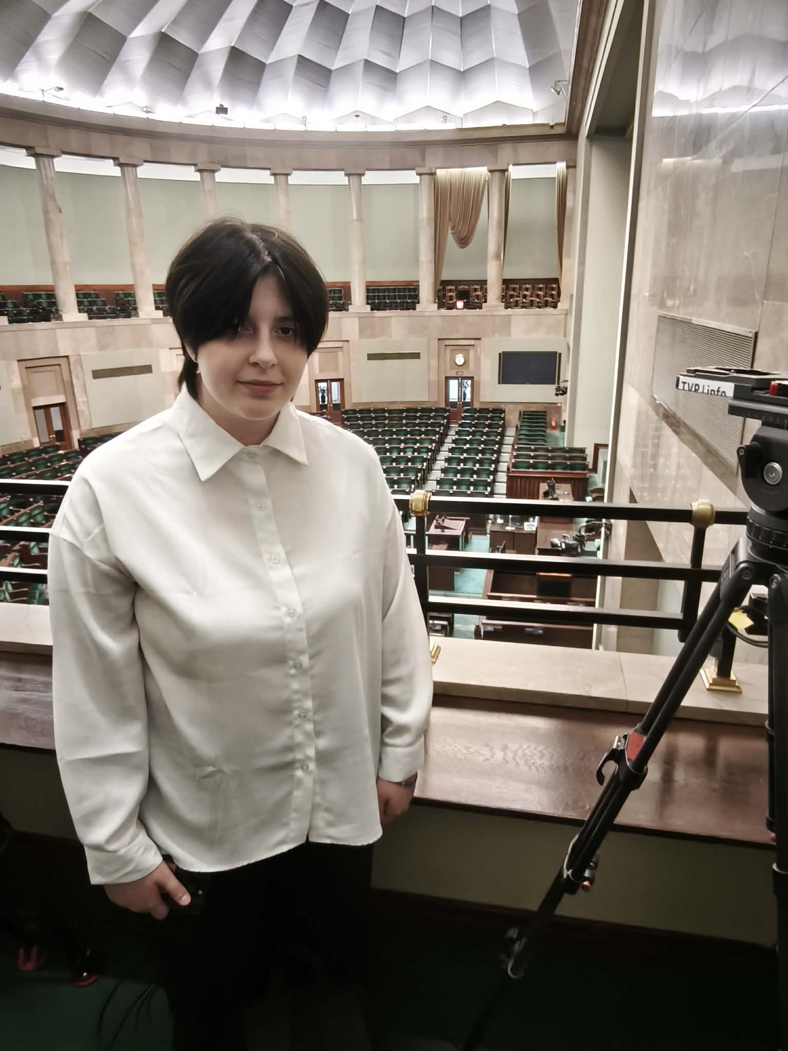 Sandra Borowczak finalistką etapu centralnego 4 edycji ogólnopolskiego konkursu Poznajemy Senat RP