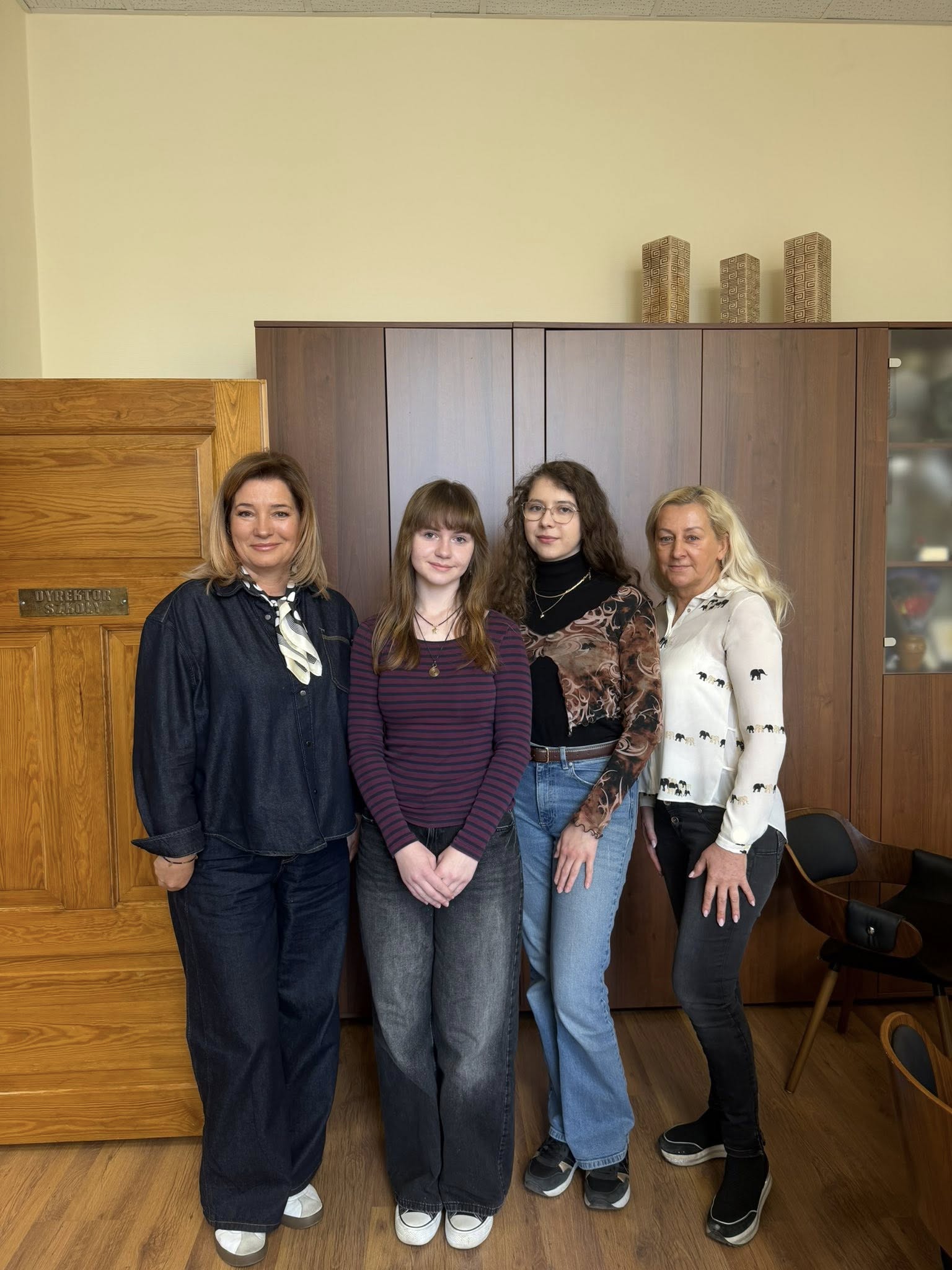 Nasze finalistki ogólnopolskiej Olimpiady o Zdrowiu.