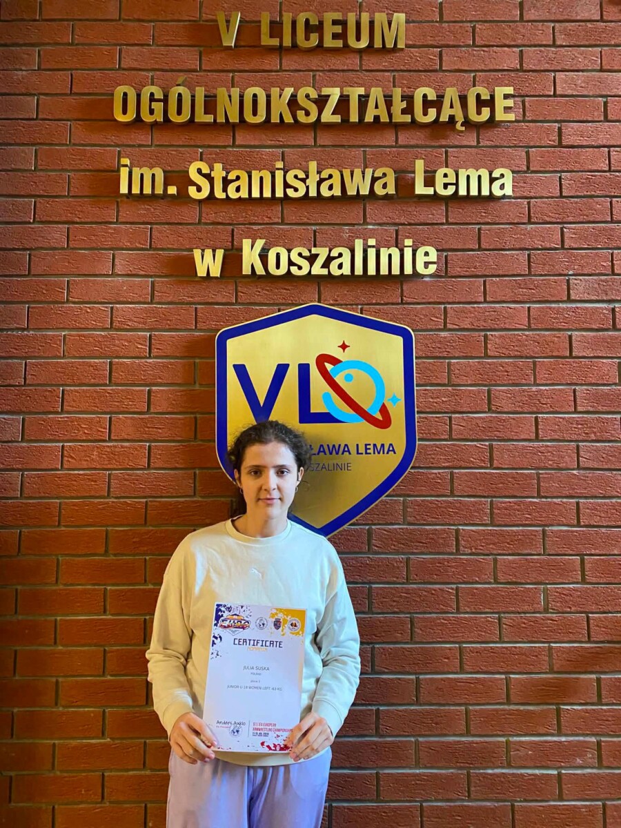 Wielki sukces uczennicy klasy 3A Julii Suskiej